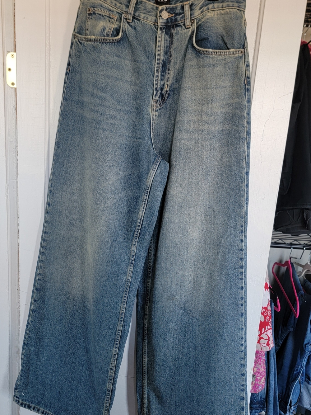 BDG Light Blue Skater Baggy Jeans